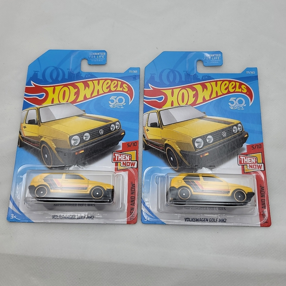 Hot Wheels 50th Anniversary Volkswagen Golf MK2